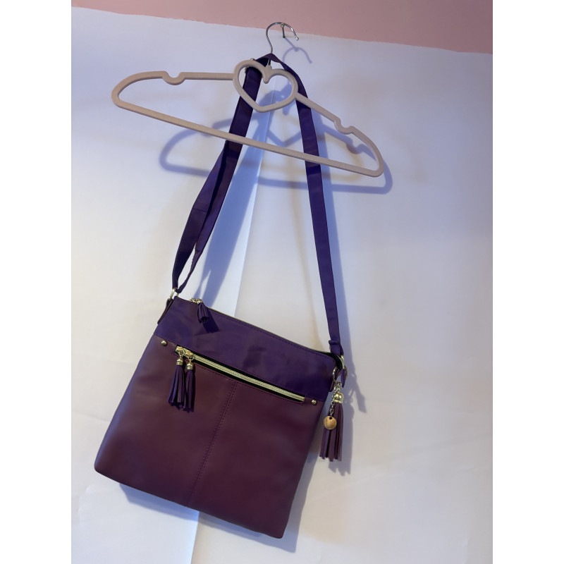 Fioletowa torebka damska